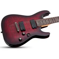 SCHECTER DEMON-7 CRB Электрогитара, 7 струн, цвет багрово-красный берст