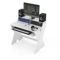 Glorious Sound Desk Compact White Стол аранжировщика, X-тип, цвет белый