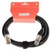 FORCE FMC-05/4,5 Шнур микрофонный XLR (F) ⇔ XLR (M), 4.5 метра, черный