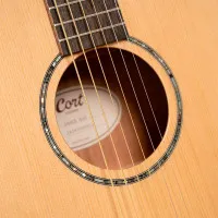 Cort L60CE-NAT Гитара электроакустическая, цвет натуральный глянцевый