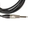 FORCE FGC-09/3L Шнур инструментальный Jack 1/4"(прямой) ⇔ Jack 1/4"(угловой), 3 метра