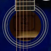 Solista SO-4111 BLS Гитара акустическая, Dreadnought, цвет синий бёрст