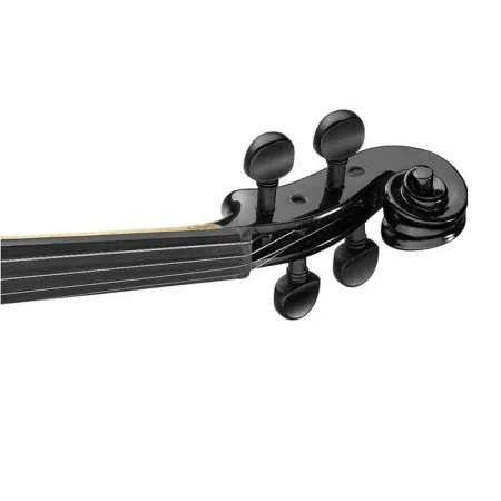STAGG EVN X-4/4 MBK Электроскрипка 4/4 в комплекте, цвет чёрный металлик