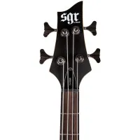 SCHECTER SGR C-4 BASS MSBK Бас-гитара, 4 струны, 24 лада, цвет черный матовый