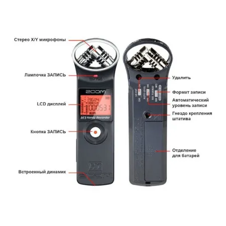 Рекордер цифровой ZOOM H1