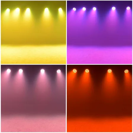 STAGE4 Q-PAR 12x10XWAU Прожектор светодиодный LED PAR 12x10Вт RGBWAU (6-в-1)