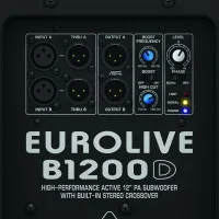 Сабвуфер активный BEHRINGER B1200D-Pro Eurolive