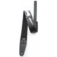 RightOn Straps Mojo Bolt II Silver Glitter Ремень для гитары, текстиль/синтетика