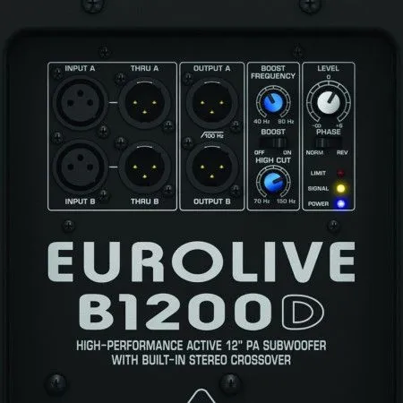 Сабвуфер активный BEHRINGER B1200D-Pro Eurolive