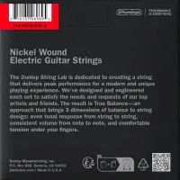 Dunlop DEN0965-8 Набор струн для 8-струнной электрогитары, никелированные, Light, 9-65
