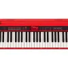 Roland GO:KEYS GO-61K Синтезатор, 61 клавиша, красный
