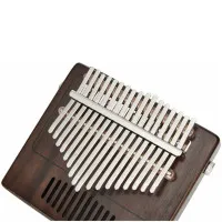 TOM TK-R1E Калимба со звукоснимателем из массива ореха, 17 язычков