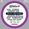 Набор струн для 6-струнной электрогитары D`ADDARIO EHR320