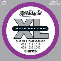 Набор струн для 6-струнной электрогитары D`ADDARIO EHR320