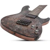 SCHECTER OMEN ELITE-7 MS CHAR Электрогитара, мультимензура, 7 струн, Charcoal (CHAR)