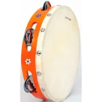 Fleet TH9-6B Тамбурин с кожей, 6 бубенцов