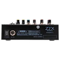 ZTX audio Compact 2.1 Микшерный пульт 2mono, 1stereo каналы с MP3