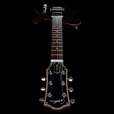 Godin Radium Carbon Black RN Электрогитара Telecaster, 6 струн, HSH, цвет обожженное дерево