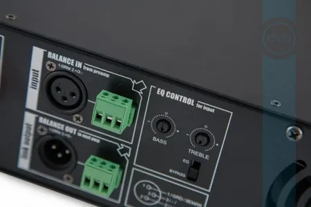 CVGaudio PT-120 Профессиональный усилитель мощности 120W/100V, балансный XLR вход