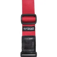 SOLDIER STP-NST-1250 01 Ремень для гитары текстиль, красный