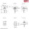 Schaller 14010401 Security lock