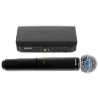 SHURE BLX24RCN/B58 M17 Радиосистема UHF, 1 ручной микрофон SHURE BLX24RCN/B58 M17 Радиосистема UHF, 1 ручной микрофон