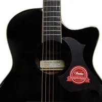 Suolun S-100GAC TAG BK Гитара трансакустическая 41" Grand Auditorium, цвет чёрный, с чехлом