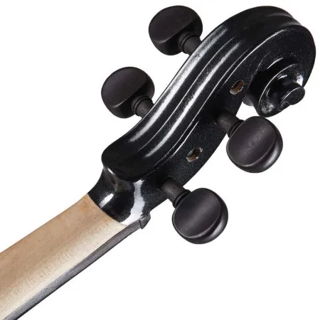STAGG EVN X-4/4 MBK Электроскрипка 4/4 в комплекте, цвет чёрный металлик