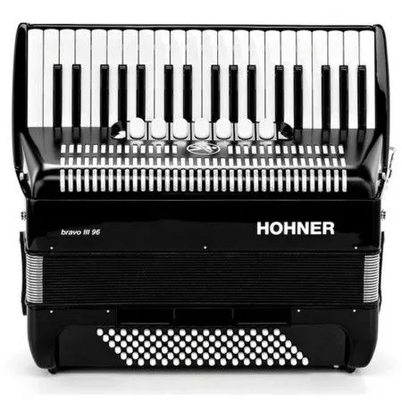 Аккордеон Hohner A4072 (A1672) Bravo III 96 Black