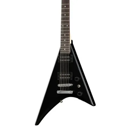 Caraya E233BK Электрогитара V-образная (стрела), HH, черная