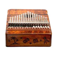 Mahalo MKA17KA Калимба 17 язычков, с рисунком Koa