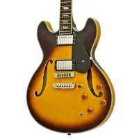 ARIA TA-CLASSIC BS Гитара полуакустическая, 6 струн, цвет коричневый санберст