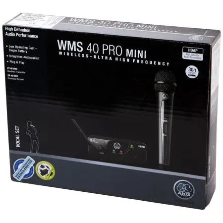 AKG WMS40 Mini Vocal Set BD US45B