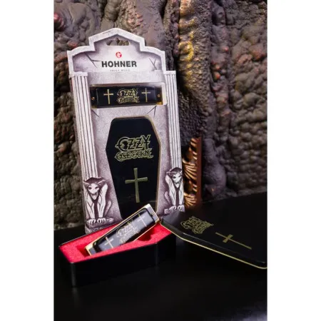 HOHNER Ozzy Osbourne C (M666) Гармошка губная коллекционная, подписная модель Оззи Осборна