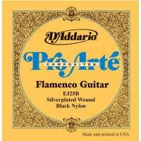 Набор струн для 6-струнной классической гитары D`ADDARIO EJ25B