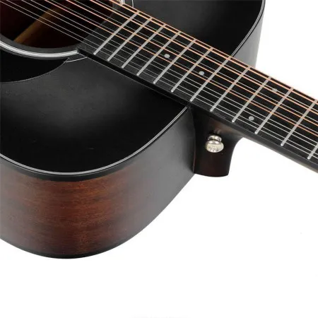 Martinez FAW-802-12 TBK Гитара акустическая 41",12 струн, Dreadnought, цвет прозрачный черный