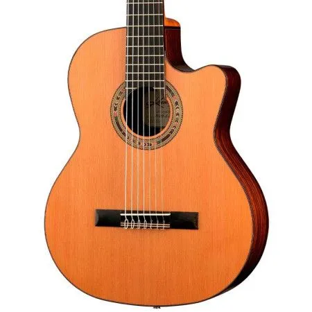 Kremona F65CW-7S Гитара классическая 7-струнная, со звукоснимателем, вырез, цвет натуральный