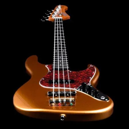 JET JJB-300 GD R Бас-гитара Jazz Bass, 4 струны, золотая