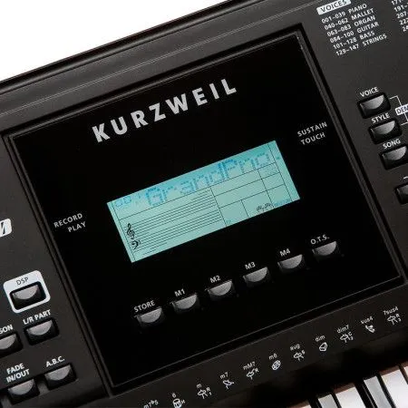 Kurzweil KP80 LB Синтезатор, 61 клавиша, полифония 32, цвет чёрный