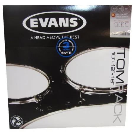 Набор пластиков Evans ETP-G2CLR-R Genera G2 Clear