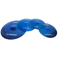 KINGDO LOW VOLUME SET 14"+16"+20" BLUE Комплект тарелок