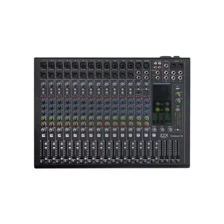 ZTX audio Producer 16 Микшерный пульт 12 (XLR/Jack), 2 (XLR), USB, MP3, Bluetooth, USB PC