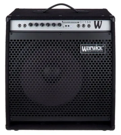 Warwick BC 150 Комбоусилитель для бас-гитары, 150Вт, 15"(НЧ) + 4"(ВЧ), чёрный