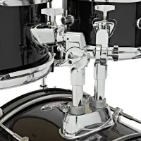 Pearl RSJ465C/C31 Ударная установка из 5-ти барабанов, цвет Jet Black, стойки и тарелки в комплекте