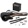 YAMAHA ERG121GPII BLACK Электрогитара в комплекте с комбоусилителем и аксессуарами 