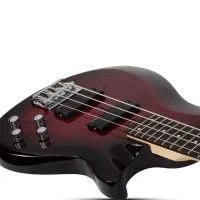 SCHECTER C-4 PLUS STCHB Бас-гитара, 4 струны, 24 лада, цвет вишневый берст
