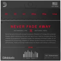 D'Addario XTC45TT Набор струн для 6-струнной классической гитары, нормальное натяжение, с покрытием