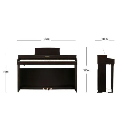 Kawai CN201B Пианино цифровое в комплекте с банкеткой, цвет чёрный