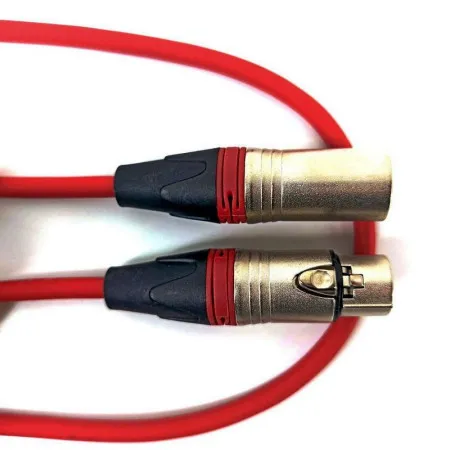 True magic TLC 1.5M/R Шнур микрофонный XLR (F) ⇔ XLR (M), 1.5 метра, красный