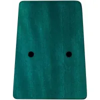 BEE EK04 Калимба 17 язычков, красное дерево, гравировка ЦВЕТОК, цвет синий, аксессуары в комплекте